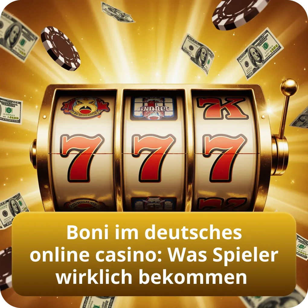 Boni im deutsches online casino: Was Spieler wirklich bekommen