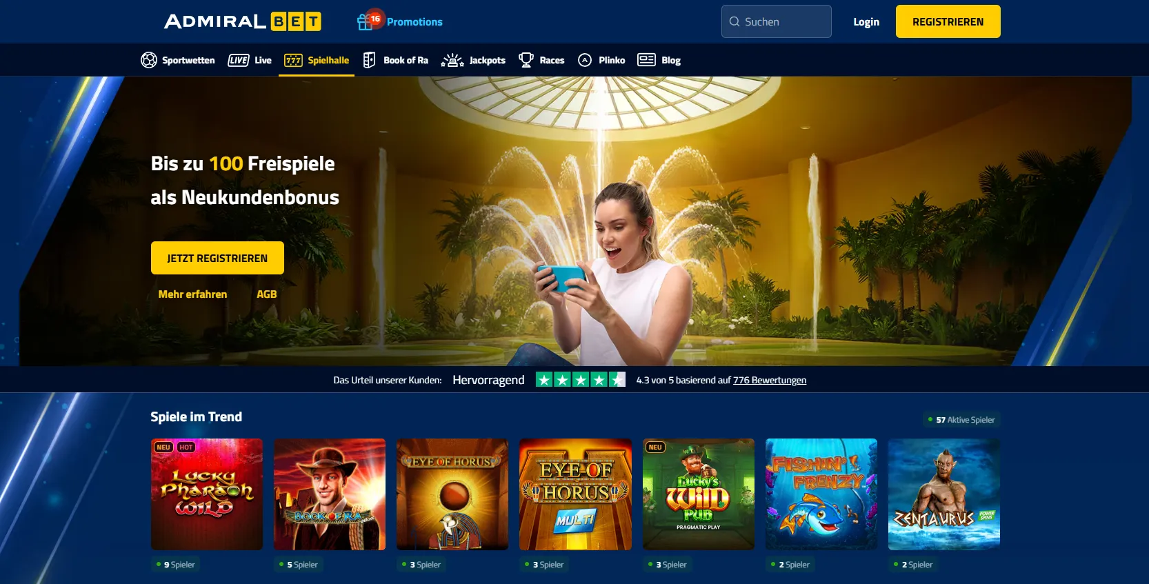 Innovative Funktionen und modernes Spieldesign