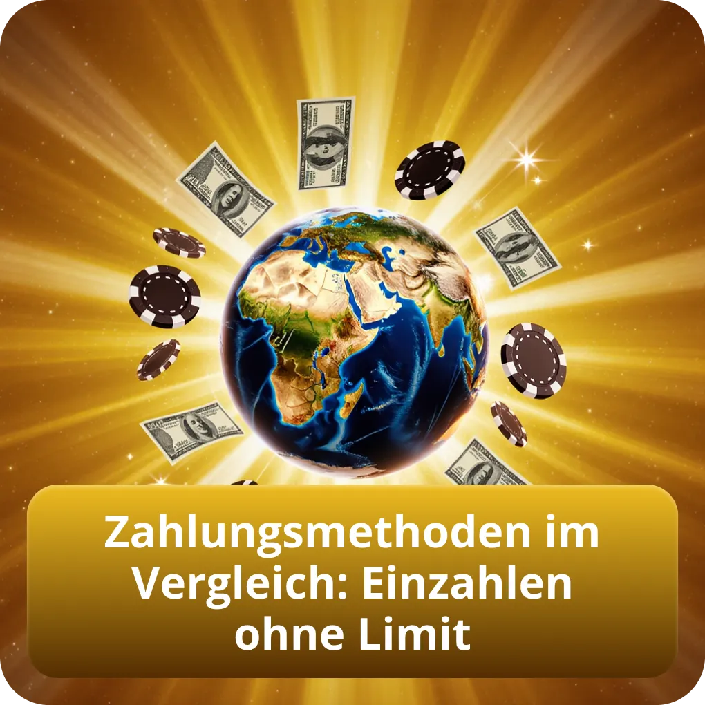 Zahlungsmethoden im Vergleich: Einzahlen ohne Limit